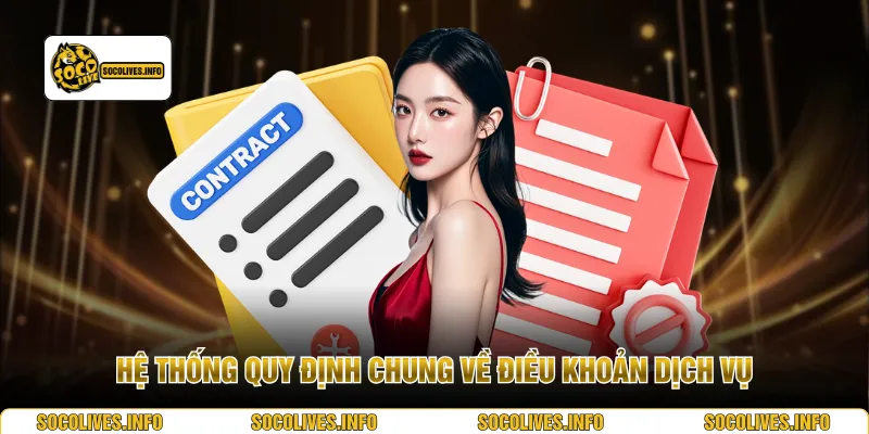 Hệ thống quy định chung về điều khoản dịch vụ